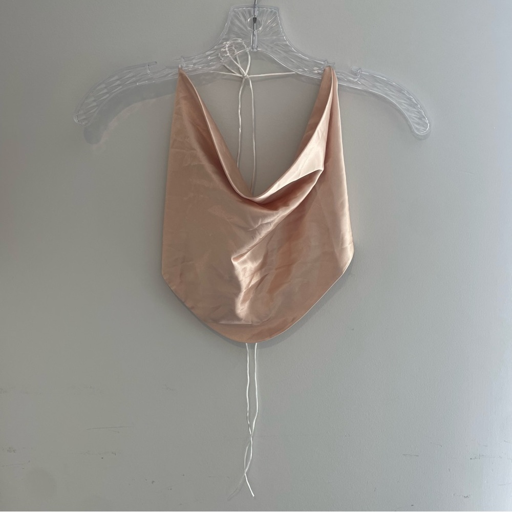 3/$20 Sky to Moon silk bandana top